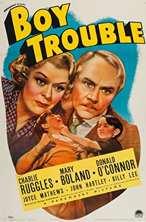 Boy Trouble (1939) starring Charles Ruggles on DVD on DVD
